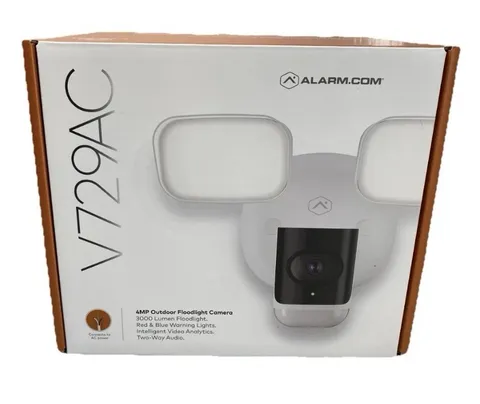 Alarm com Floodlight 4MP Camera, Video Analytics & 2-Way Audio-AC-#ADC-V729AC 