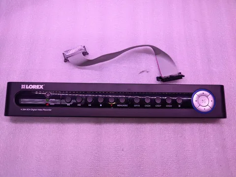 Lorex Digital Video Recorder LH1180000 Front Keypad With Board and Cables