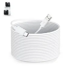 16ft Power Cable Compatible With WYZE Duo Cam Pan v4 USB C Extension Cord