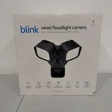 Blink Wired Outdoor Floodlight Camera 840268902834 HD motion detection Security