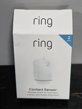 Ring Contact Sensor 2-Pack Wireless Z-Wave for Ring Alarm Indoor Open Box Gen 2