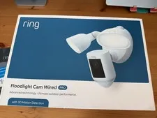 Ring Floodlight Cam Pro Wired 2nd Gen (Newest Model) - White - Sealed - 🎁BONUS!