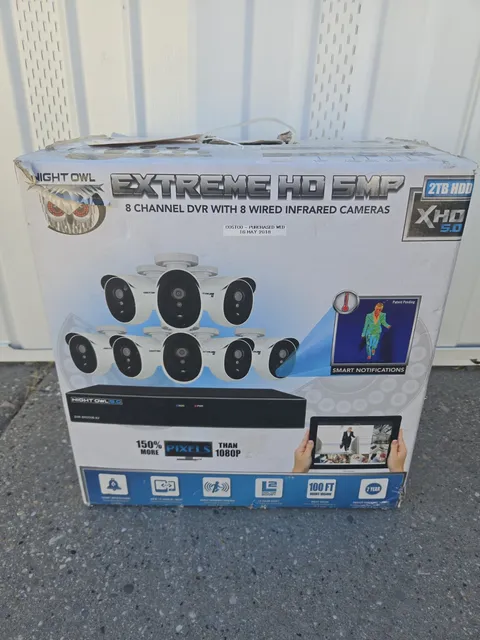 Night Owl Extreme HD 5MP Security Camera System – Open Box / Appears New