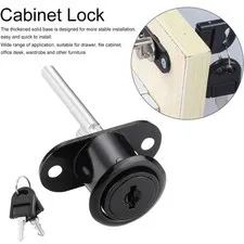 Practical Zinc Alloy Cam Lock Key for Desk Cabinet Mailbox (59 characters)