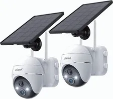 ieGeek Outdoor 2K 360° PTZ Security Cameras Wireless WiFi Home Security System