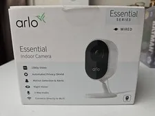 Arlo Essential Indoor Security Camera - White (VMC2040-100NAS)