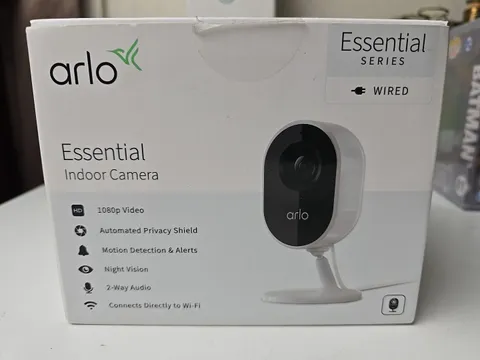 Arlo Essential Indoor Security Camera - White (VMC2040-100NAS)