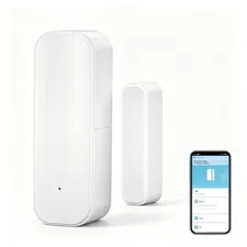 WiFi Door Sensor Window Detector: Smart Window Contact Sensor, Wireless Magne...