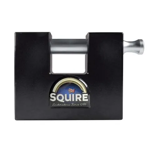 Squire WS75S Stronghold Container Block Lock 80mm HSQ{WS75S}
