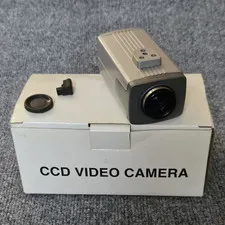 Digital B/W CCD CCTV Surveillance Camera 301, Wired BNC, 12V, Indoor, Gray