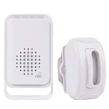 Outdoor Wireless Loud Driveway Alarm for Vehicle Long Range Doorbell Chime Syste