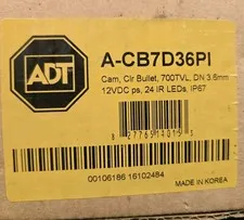 ADT professional cctv Bullet digital camera A-CB7D36PI