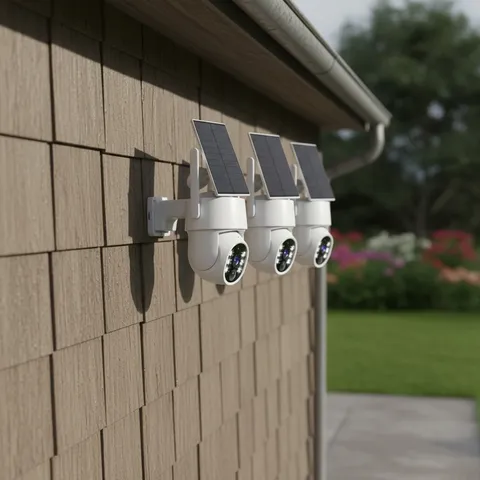 Advanced 4-Pack Wireless Security Camera System with AI Detection & Night Vision