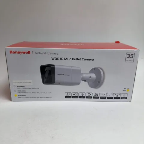 New Honeywell White HC35WB8R2 WDR IR MFZ Bullet Camera