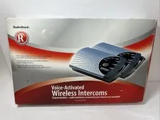 RadioShack Wireless Intercom 4 Channel Voice Activated 2 Way 430-0124