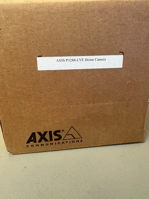 Axis P3288-LVE 8MP AI-Powered Dome Camera with Audio Analytics (02986-001)