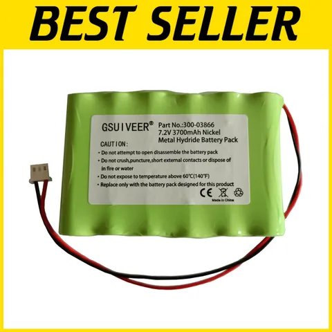 Rechargeable 7.2V 3700mAh Battery for Lynx 5100, 5200, 5210