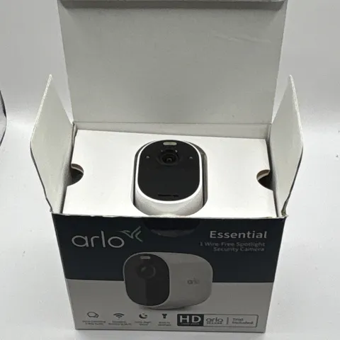 Arlo Essential Spotlight Wire-Free Color Night Vision Wi-Fi 1080p Camera VMC2030