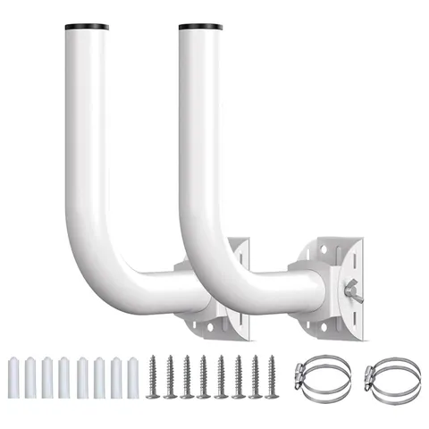 2PCS Bridge Bracket Mount, Pole and Wall Mounted Mount for Outdoor Point to P...