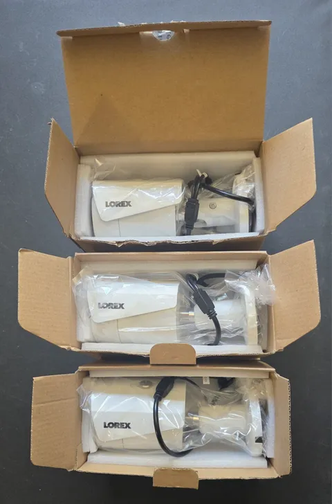 Lot Of 3 Lorex 1080P HD MPX IR Security Camera's LBV2711T-C