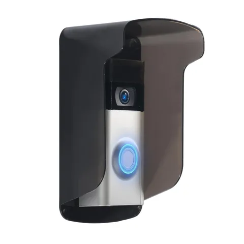 Doorbell Rain Covers for Outside,Grey Plastic Protector Cover,Access Control ...