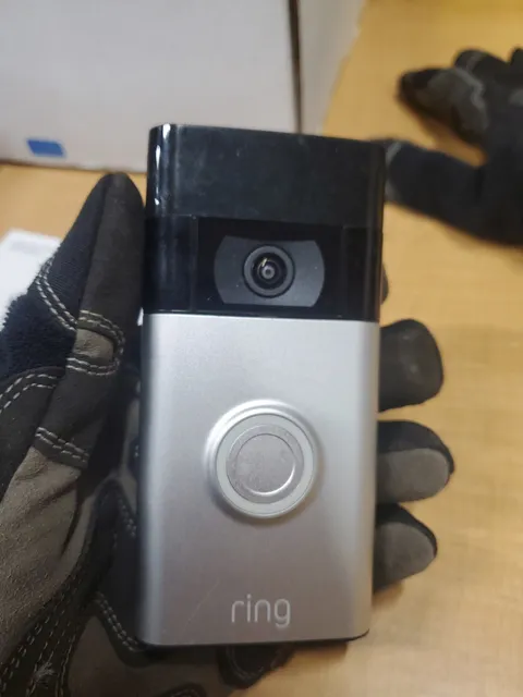 Ring Video Doorbell 2nd Generation Wi-Fi, 1080p HD Camera Untested