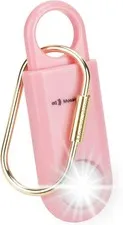 130dB Keychain Siren Ultra Bright Strobe Light. Loud Sound Personal Safety Alarm