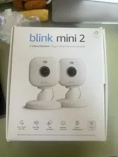 Blink Mini Indoor Plug-In HD Smart Security Camera - Pack of 2