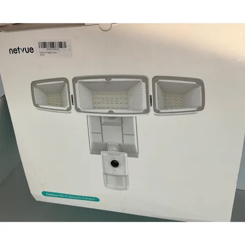 Netvue Outdoor Wi-Fi Security Camera 1080P Floodlight Motion Detection White NWT