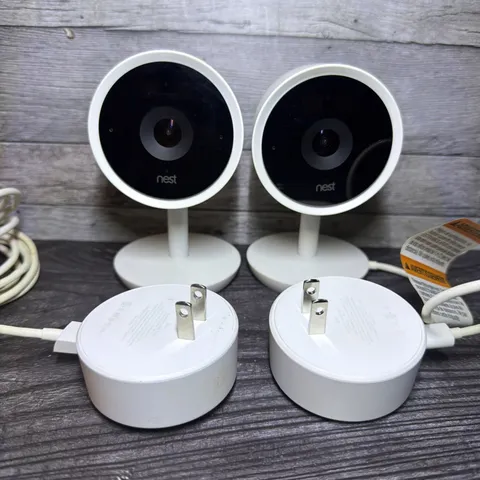 2 Amazon Cloud Cam 1080p HD Indoor Security Camera 10ft OEM Cord Power
