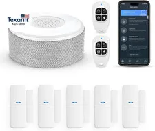 Wifi Door Alarm System, Wireless DIY Smart Home Security System, with Phone APP 