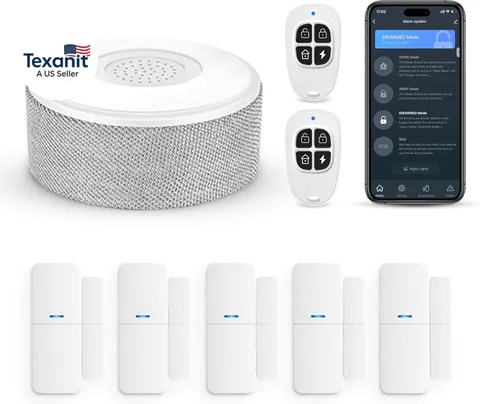 Wifi Door Alarm System, Wireless DIY Smart Home Security System, with Phone APP 