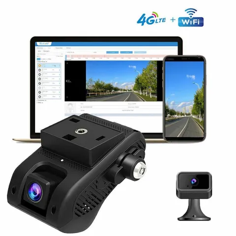 Jimi JC400 4G Dual DashCam Live Video GPS Tracker WiFi Car DVR Recorder Android