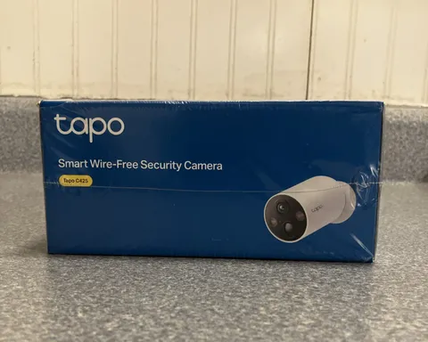 TP-Link Tapo MagCam 2K QHD Wireless Security Camera White Color Night Vision