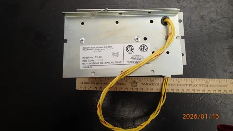 M&S Linear TE 2D Power Transformer for In Wall CD or Cassette Player
