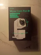 Wyze Cam Pan v4 4K Security Camera Color Night Vision Zoom Pan Tilt new