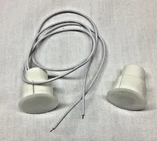 Recessed Wired Security Contact Sensor Alarm Magnetic Reed Switch Norm closed