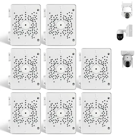 Universal PTZ Camera Junction Box Security Camera Bracket Outdoor, Plastic Wa...