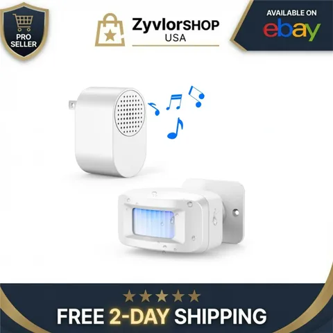 FREETIM Wireless Motion Sensor Alarm System | 500FT Range Outdoor Security