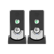 2 Pack Wireless Intercom System Bidirectional Voice Caller For Home Long Dist...