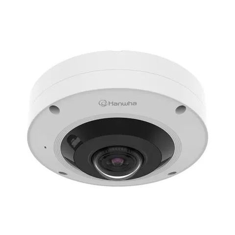Hanwha Vision XNF-9013RV 12MP Fisheye Security Camera with Night Vision