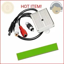 CCTV Microphone Audio Outdoor Security Gift RCA Tiny Surveillance Mic DVR High S