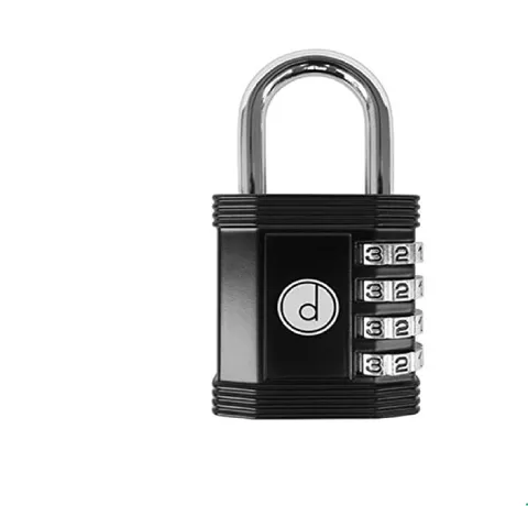 Locker Lock 4 Padlock Waterproof Resettable Padlock Travel Locks for Gym School