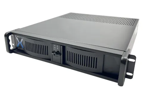 Exacq 3208-96-3000-R2 Hybrid NVR, 32 analog & 8 IP Chan inputs expandable to 64