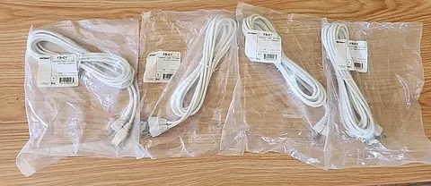 4- NEW WATTSTOPPER  FS-C1 10’ Extension Cable W RJ45 Connectors New Package