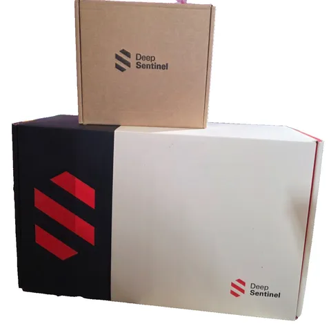 Deep Sentinel Smart Home Surveillance System — 3-Camera Starter Kit | AI + Live