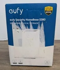 eufy S380 HomeBase 3 Edge Security Center Local Expandable Storage to 16TB NEW
