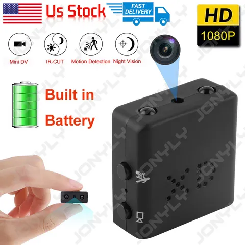 1080P Mini Camera DVR Camcorder Night Vision Motion Recorder Home Security Cam