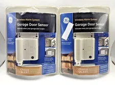 New GE Wireless Alarm System Garage Door Sensor Choice Alert 45130 - 2 Pack