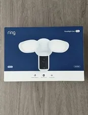 NEW SEALED Ring Floodlight Cam Pro (Wired, 2nd Gen) - Retinal 4K